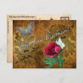  Hallo van het Briefkaart van Wisconsin (Voorkant / Achterkant)