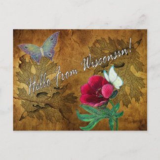 Hallo van het Briefkaart van Wisconsin