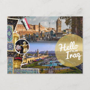 Hallo Van Irak Briefkaart
