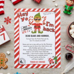 Hallo van je Elf, Kerst Elf Aankomstbrief