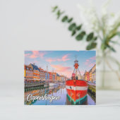 Hallo Van Kopenhagen, Denemarken Briefkaart (Staand voorkant)