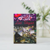 hallo van Las Vegas Boulevard Briefkaart (Staand voorkant)