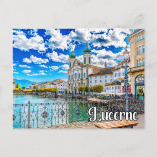 Hallo Van Luzern, Zwitserland Briefkaart