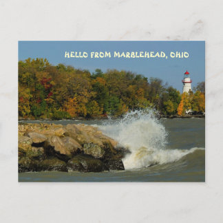 hallo VAN MARBLEHEAD, OHIO Briefkaart