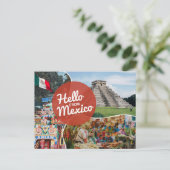 Hallo Van Mexico Briefkaart (Staand voorkant)
