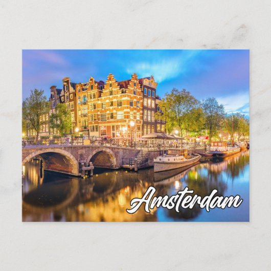 Hallo Van Mooi Amsterdam, Nederland Briefkaart (Voorkant)