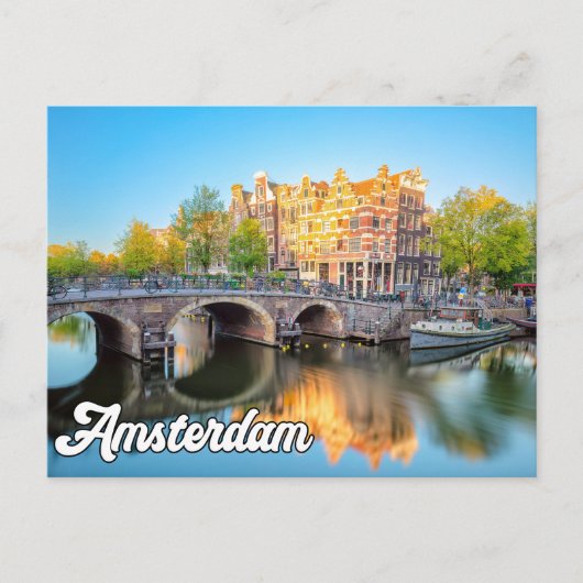 Hallo Van Mooi Amsterdam, Nederland Briefkaart (Voorkant)