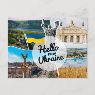 Hallo Van Oekraïne Briefkaart