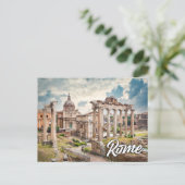 Hallo Van Rome, Italië Briefkaart (Staand voorkant)