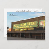 hallo van... Wall Drug Briefkaart (Voorkant / Achterkant)