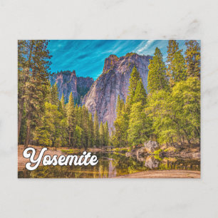Hallo Van Yosemite National Park Briefkaart