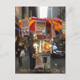 Hallo Vanuit het New York City Briefkaart