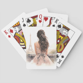 Hallo vanuit Paris Pokerkaarten