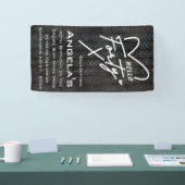 Hallo Veertig verjaardag Cruise Door Spandoek (Beurs)