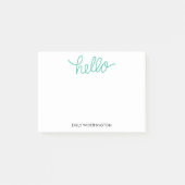 hallo Verhuur van aangepaste Post-it® notes (Emera (Voorkant)