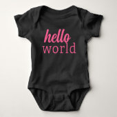 Hallo Verse penseelscript Romper (Voorkant)