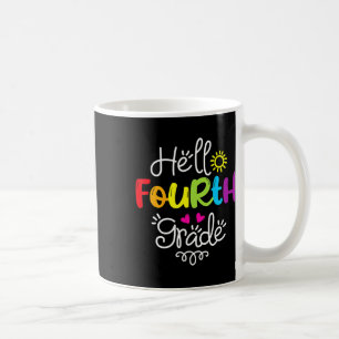 hallo vierde graad van het team koffiemok