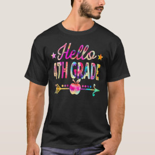hallo Vierde graad Verf Eerste dag Kute terug naar T-shirt