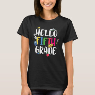 hallo vijfde graad t-shirt