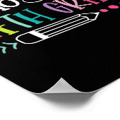 hallo vijfde GRADE Fun. 5e GRADE terug naar school Poster (Hoek)