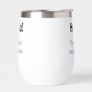 Hallo Voeg naambericht toe Eenvoudig Minimale bedr