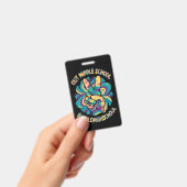 Hallo Vrede Uit Midden Badge (Handheld)