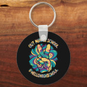 Hallo Vrede Uit Midden Sleutelhanger (Voorkant)