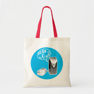 hallo, vriend. tote bag