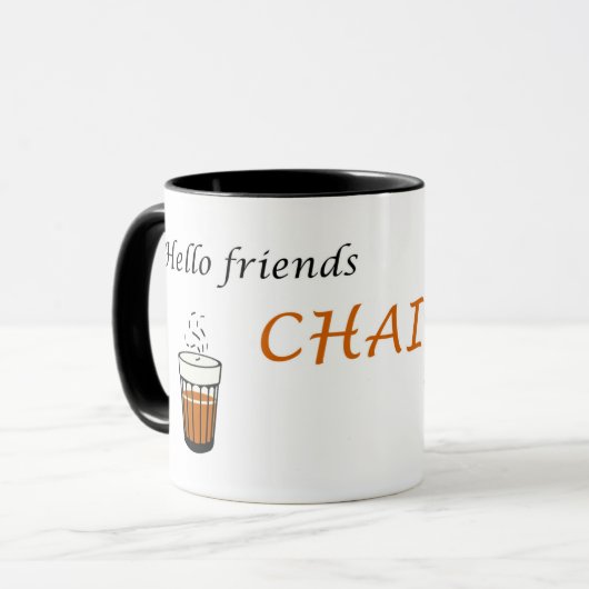 hallo vrienden chai pilo! mok (Voorkant links)