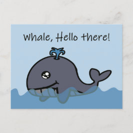 Hallo Walvis, Briefkaart