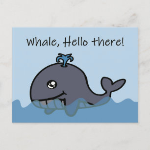 Hallo Walvis, Briefkaart