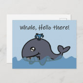 Hallo Walvis, Briefkaart (Voorkant / Achterkant)