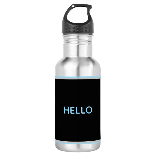 Hallo Waterfles (Voorkant)