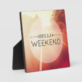 hallo Weekend 3 Fotoplaat (Voorkant)