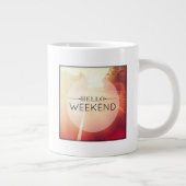 hallo Weekend 3 Jumbo Beker (Rechts)