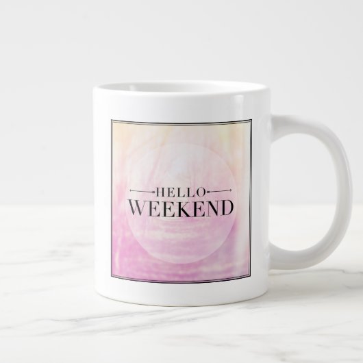 hallo Weekend Extra Grote Beker (Rechts)