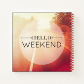 hallo Weekend Notitieboek (Achterkant)
