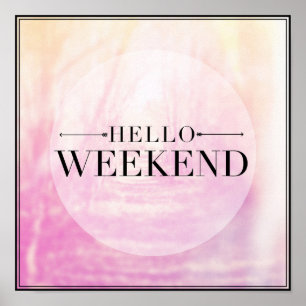 hallo Weekend Poster