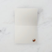 Hallo Wenskaart Zen Garden, Monarch Butterfly Kaart (Binnen)