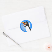 Hallo Wereld! Adelie de Penguin Sticker (Envelop)