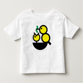 Hallo Wereld! Hongerig chick peuter T-shirt