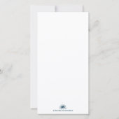 hallo Wereldgeboorteaankondiging met foto (Achterkant)