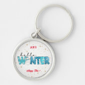 hallo Winter Customize Sleutelhanger (Voorkant)