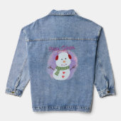 hallo winter denim jacket (Achterkant)