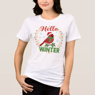 Hallo Winter Kardinaal Pullover – Seizoensgeest