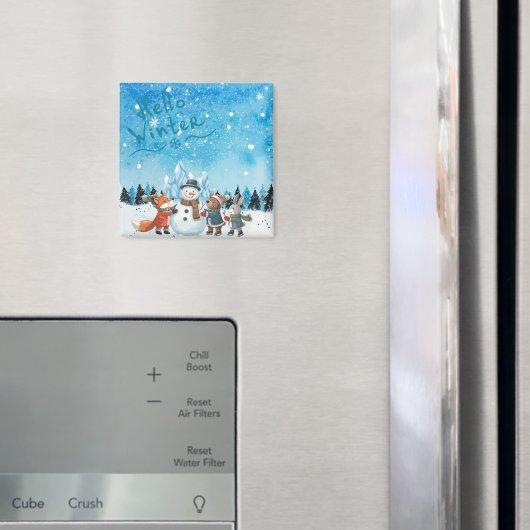 Hallo Winter Magneet (Insitu (Koelkast))