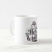 Hallo Winter Pinguïn Mok (Voorkant links)
