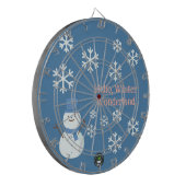 Hallo, Winter Wonderland Dartbord (Voorkant Links)