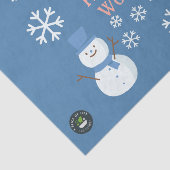 Hallo, Winter Wonderland Tissuepapier (Detail)