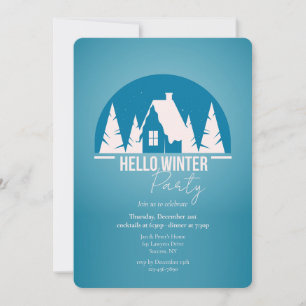 Hallo Winterfeest Uitnodigingen